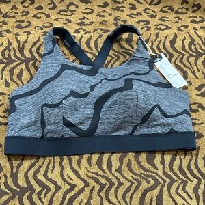 Seamless Heather Gray Sports Bra